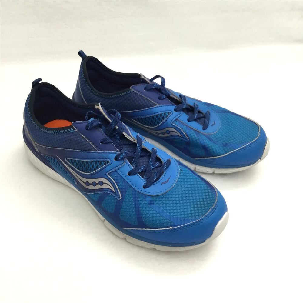 SAUCONY Sneaker shoes for boys SY-BOY VOLT Blue Sz 5.5 W
